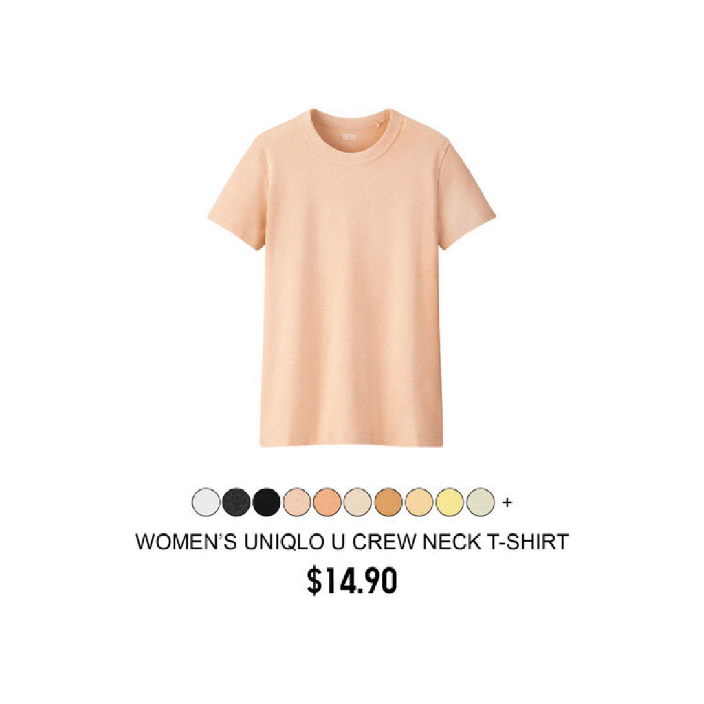 uniqlo basic t shirt