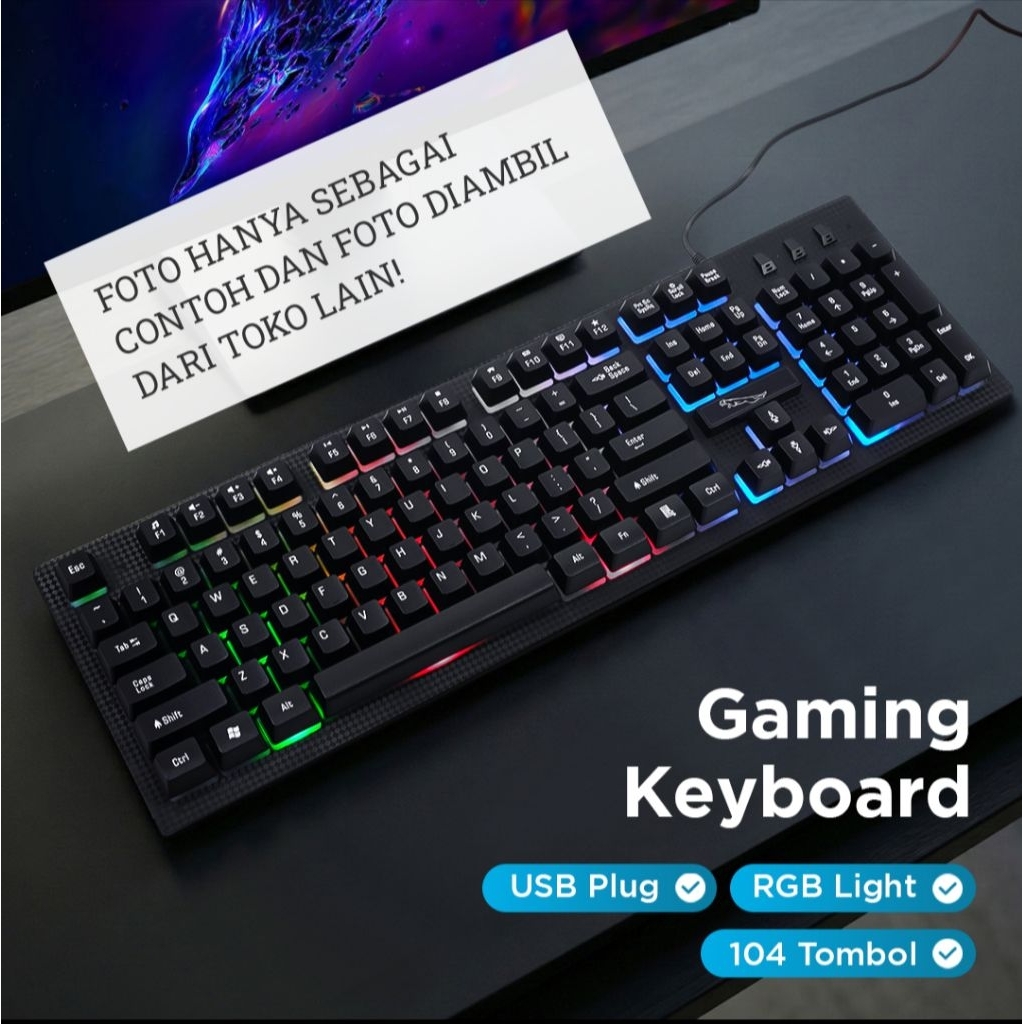 Keyboard Leopard RGB Second Garansi Resmi 1 Tahun