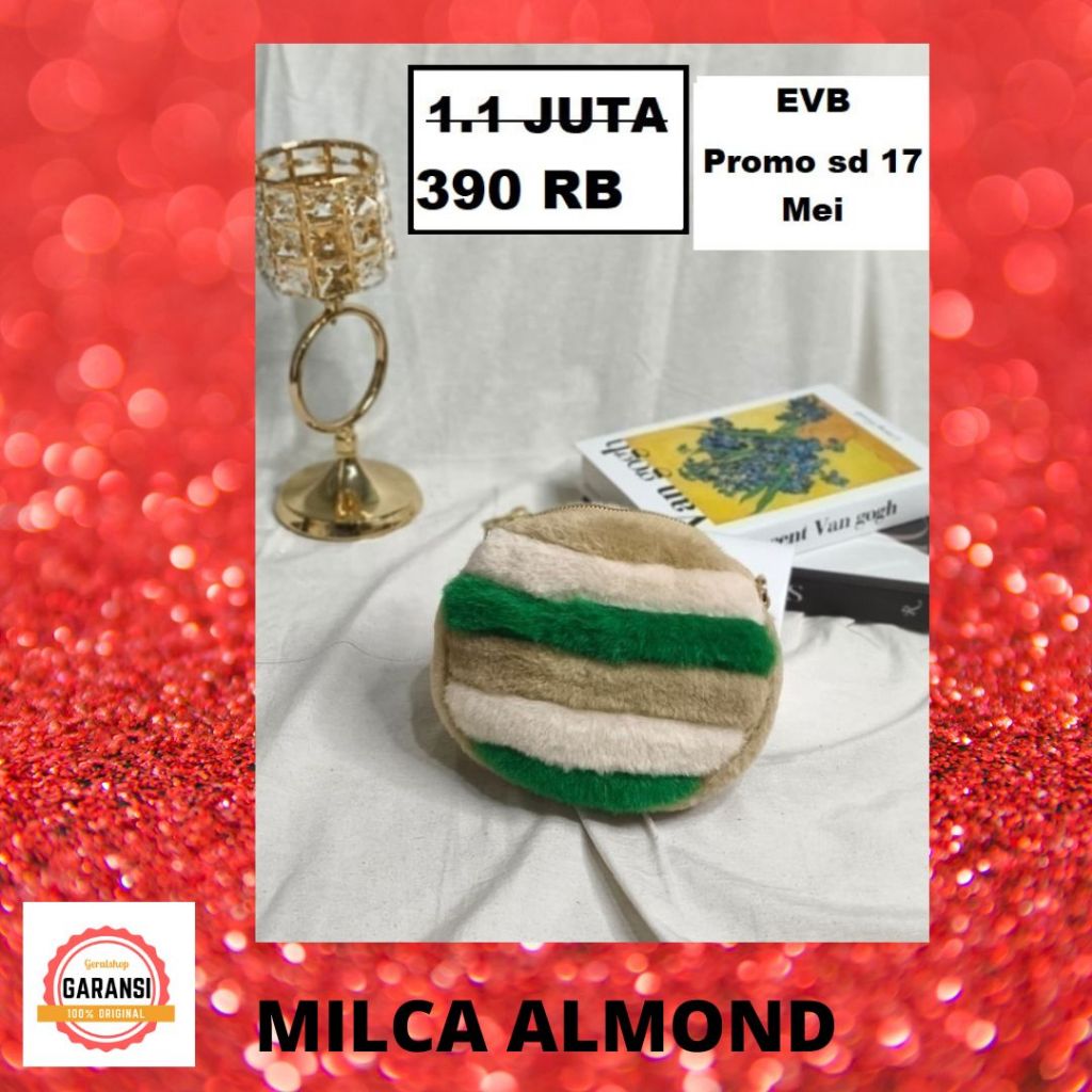 Tas mini bag EVB wanita seri MILCA 100% original