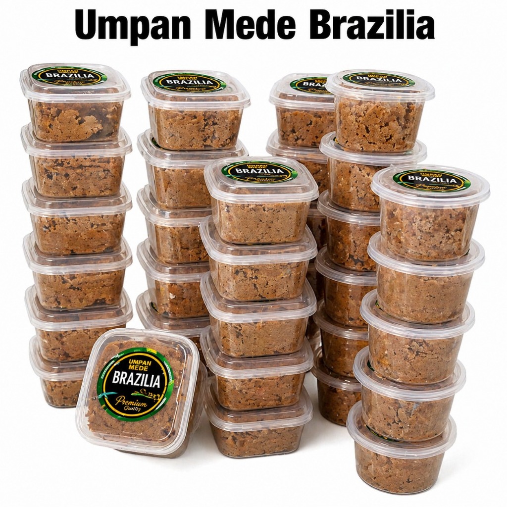 Umpan Pancing Gacor Mede Brazillia - Umpan Bawal Media Mede