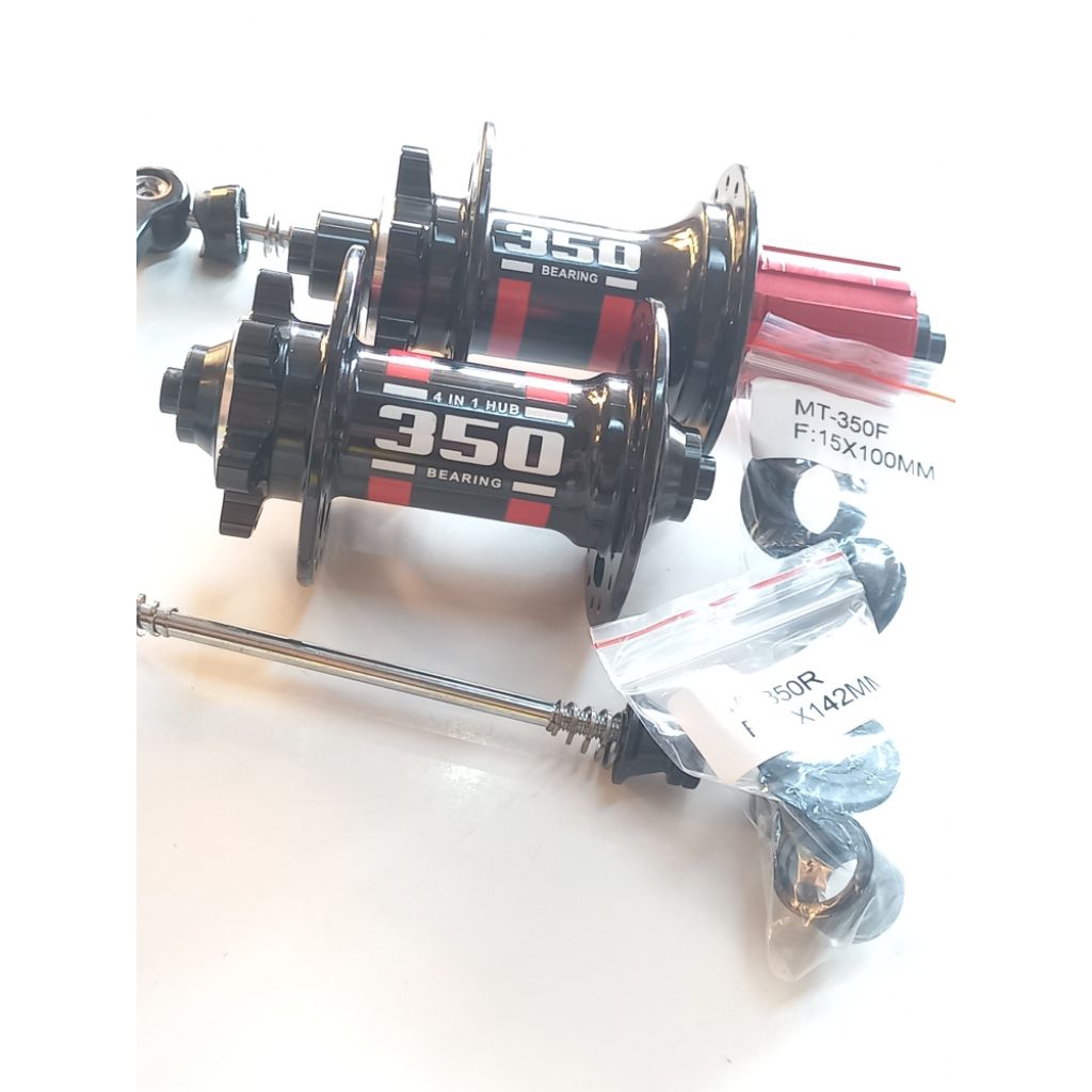 Hub Freehub Strummer 350 4in1 decal Red 32hole