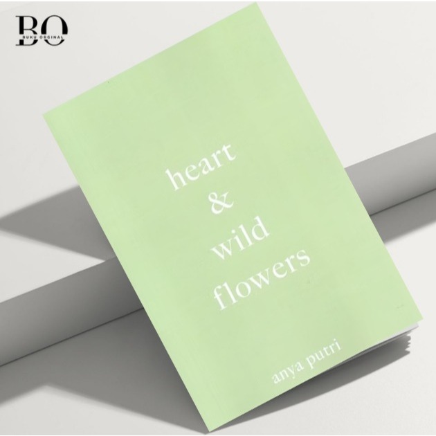 Buku Heart & Wild Flowers Karya Anya Putri Versi English - Ellunar - Buku Original