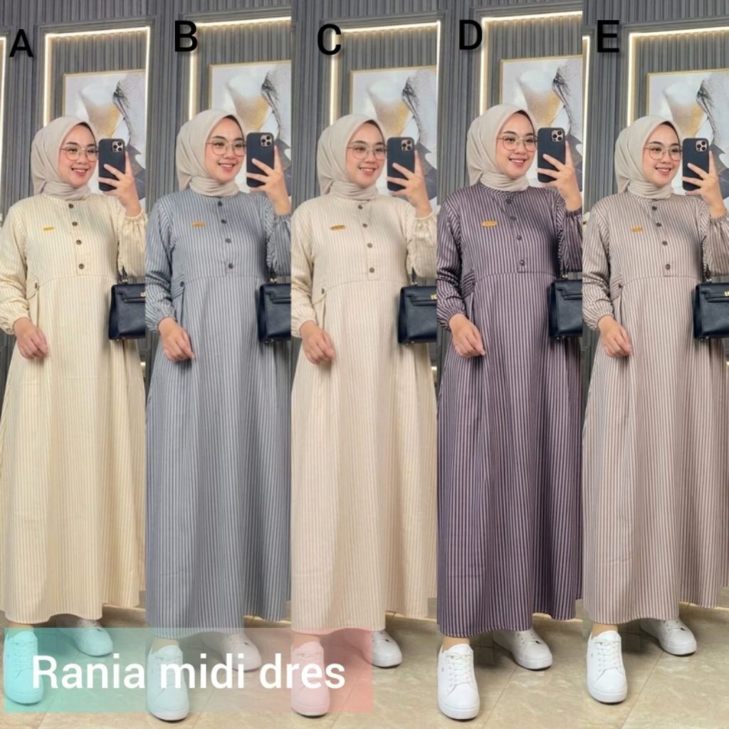 rania midi dress
