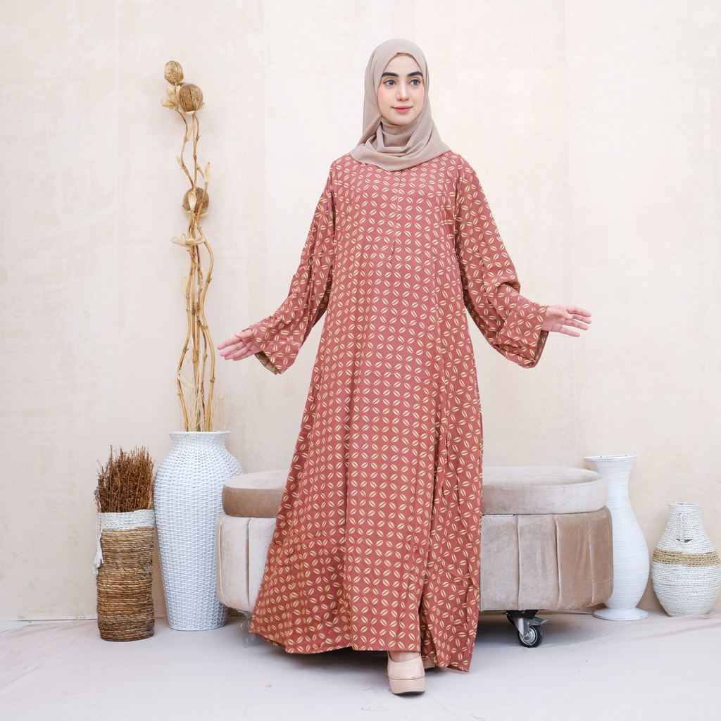 Abaya Gamis Dubai Kopi By Ayunabella Jakarta