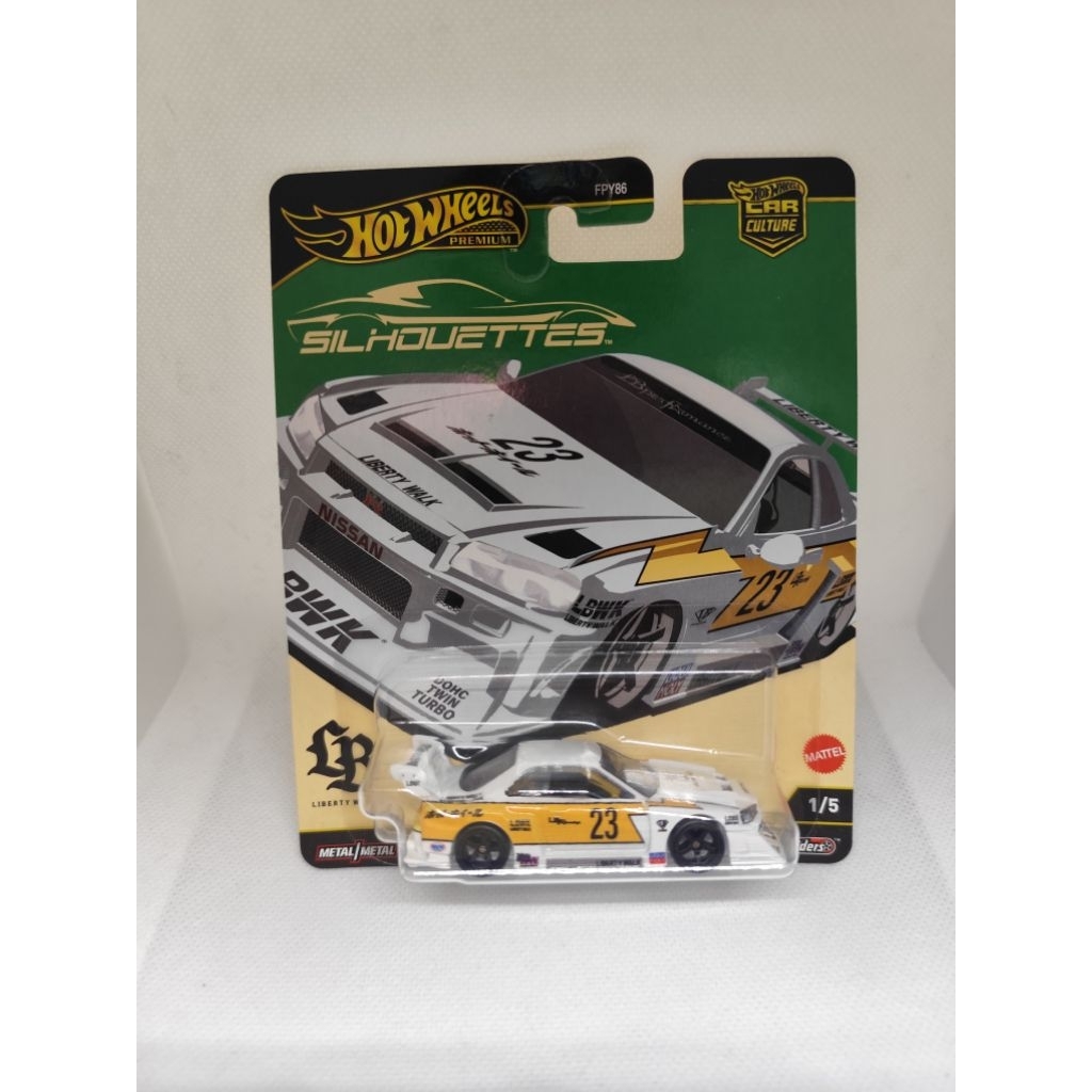 Hotwheels Silhouttes - Nissan Skyline R34 Liberty Walk.