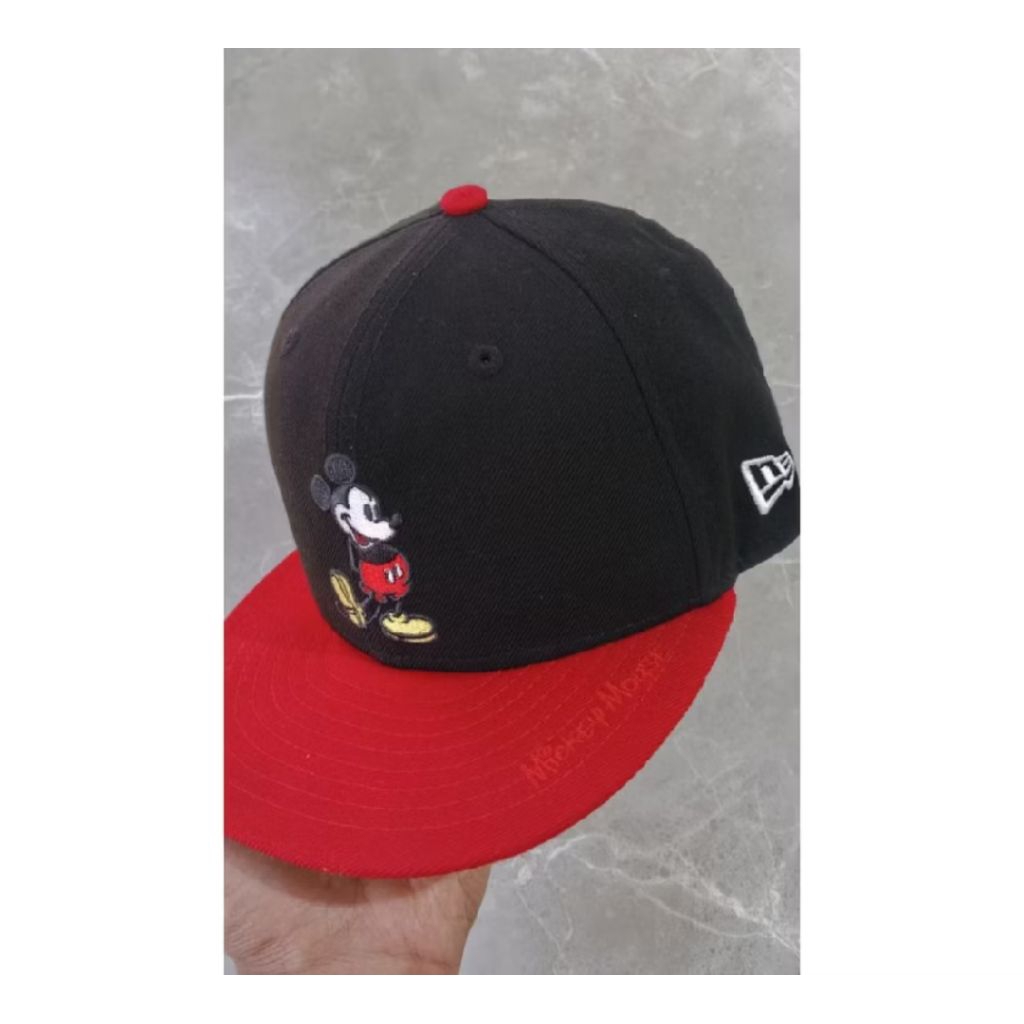 0TOPI ANAK REMAJA NEW ERA. DISNEY KARAKTER MICKEY MOUSE FITTEDS SNAPBACK  BASEBALL HIPHOP VISOR DATA