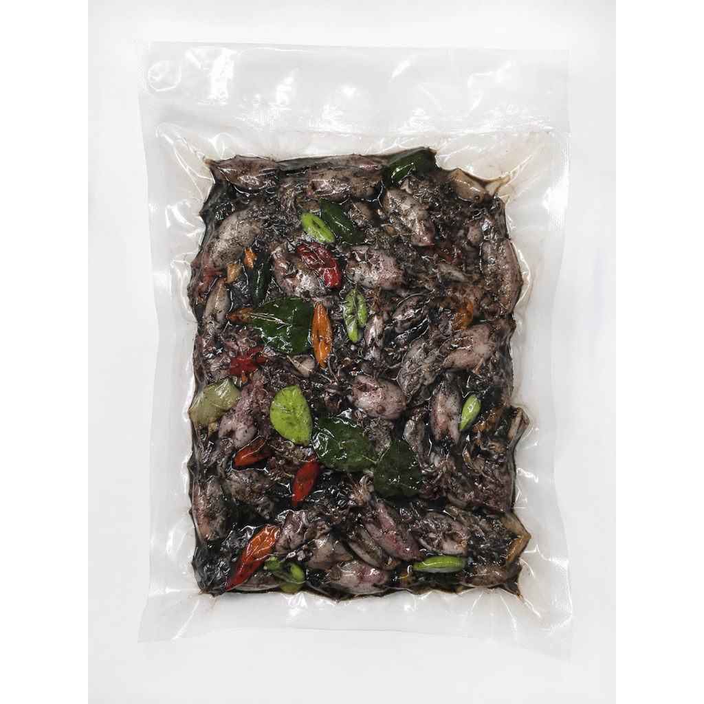 Cumi Hitam Pedas Vacuum Pack