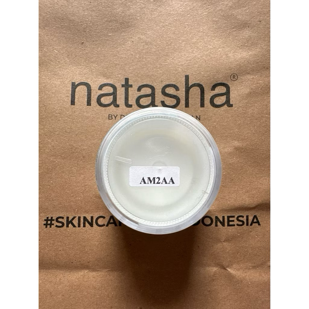 AM2AA Regular Acne Cram Malam Khusus Berjerawat etiket resep dokter Natasha Skincare