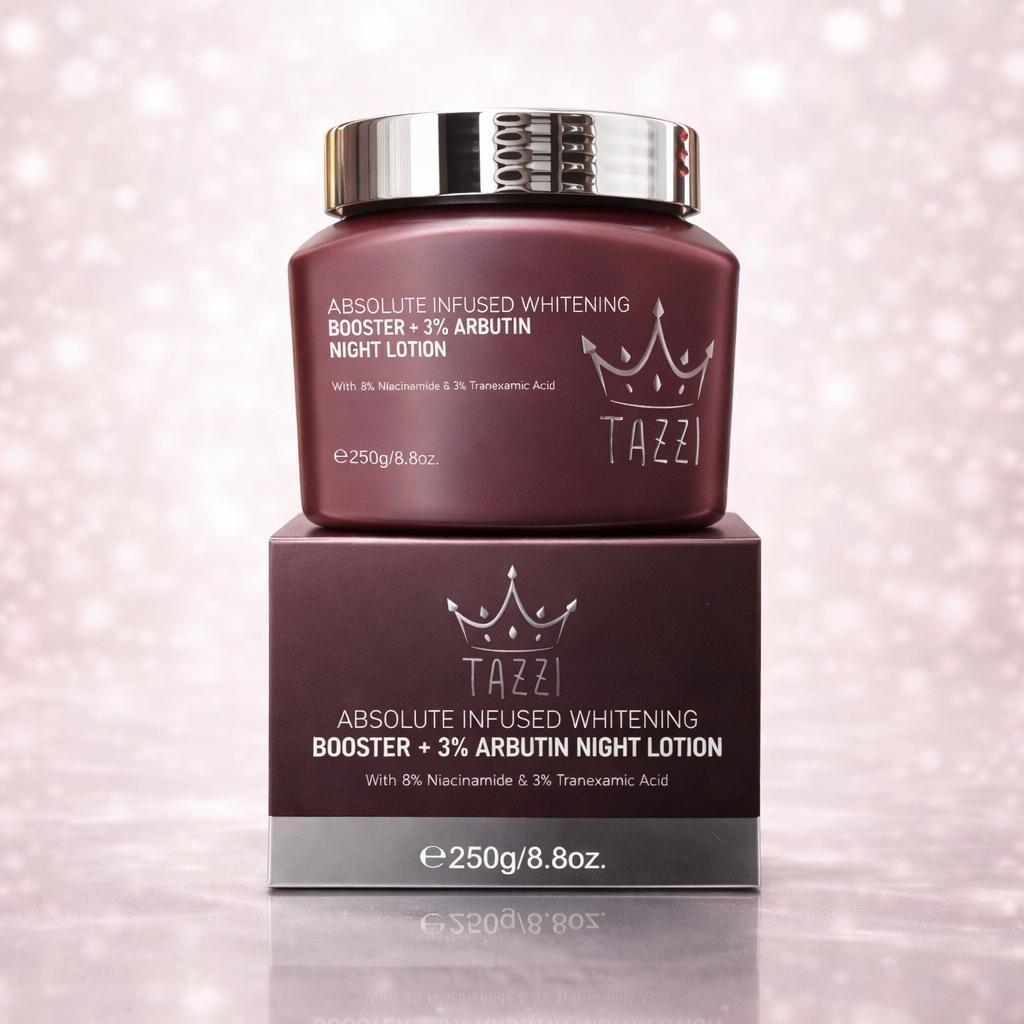 Absolute Infuse Whittening abooster + 3% Arbutin Night lotion