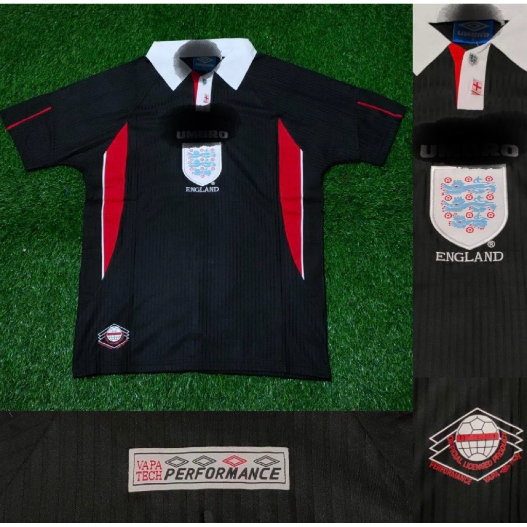 Jersey Kaos Baju Sepak Bola Timnas Inggris England English British Home Away 3rd Third Retro Klasik 