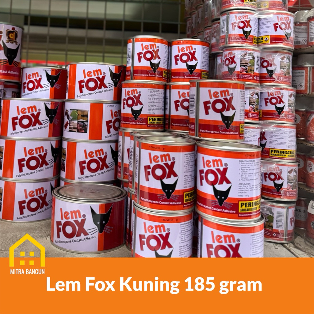 Lem Kuning Fox 185 gram