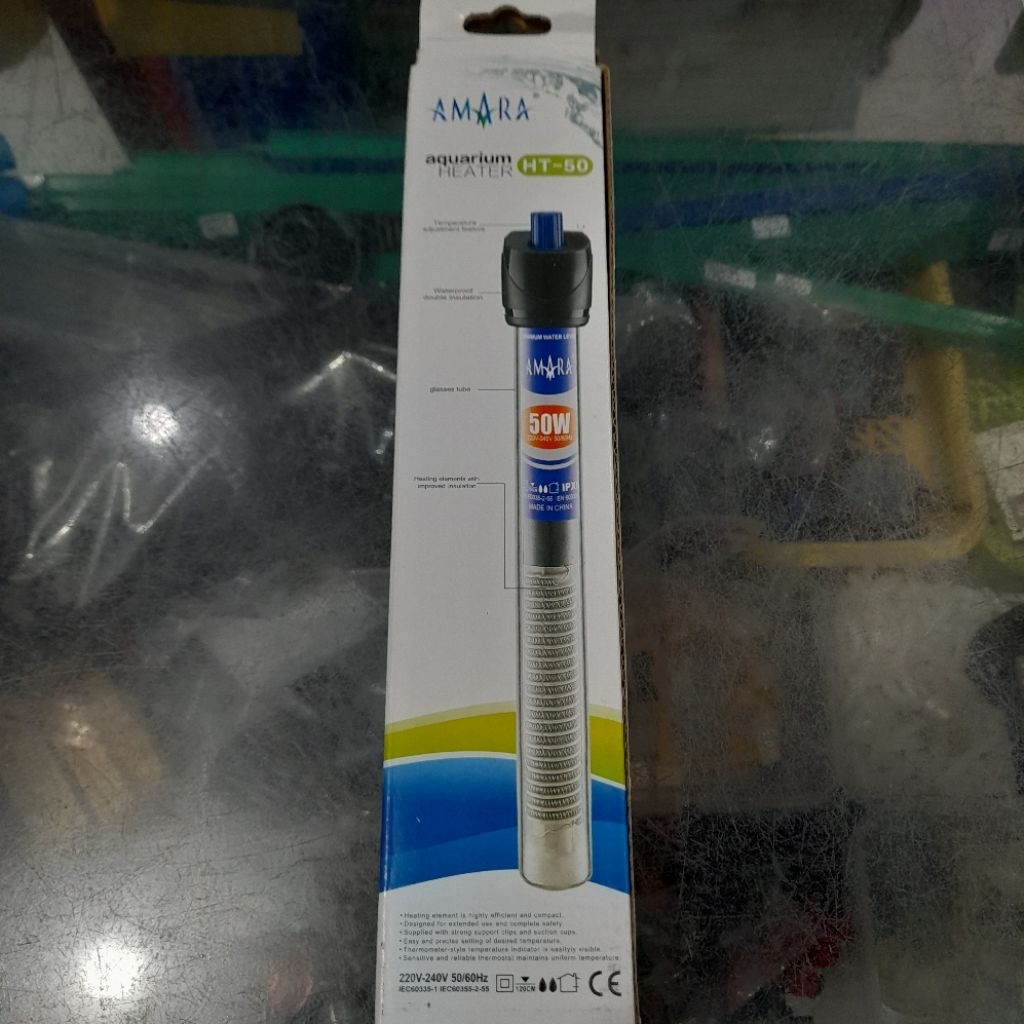 Amara Aquarium Heater HT-50 50 Watt