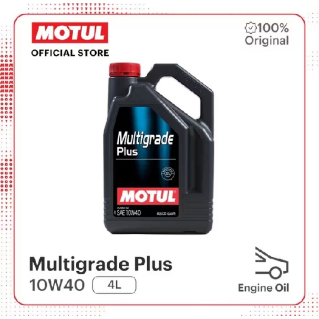 4L MOTUL Multigrade Plus 10W40 Perlindungan Mesin Maksimal