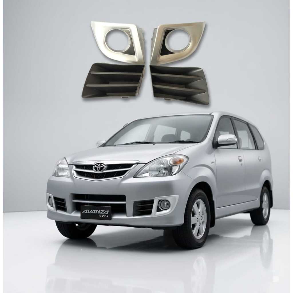 PAKET RING FOGLAMP MOBIL AVANZA LAMA 2010 VVTI 4 PCS BAHAN IMPORT