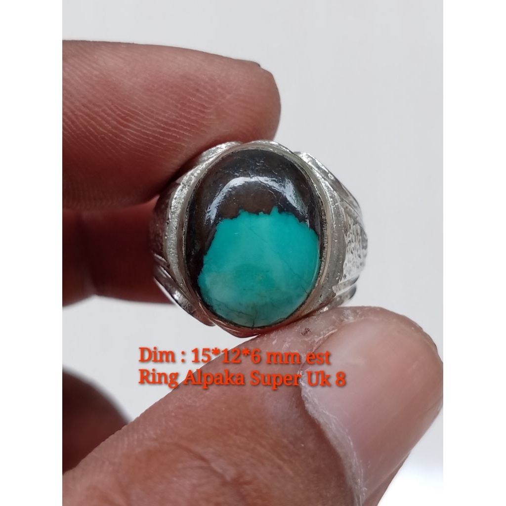 Batu Akik Pirus Hubei 1 ( Lawasan )