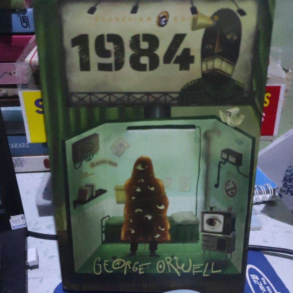 1984 - George Orwell - Buku Preloved Like New - Novel Serba 70 Ribu