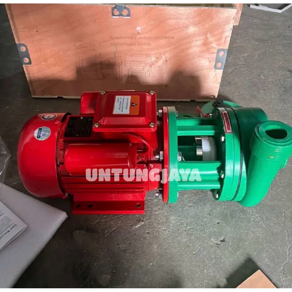 POMPA KIMIA HIFLOW 40FP20 220 VOLT 1 phase 1500WATT 2HP // POMPA CHEMICAL 40FP20 1 PHASE 2 HP 1500 W