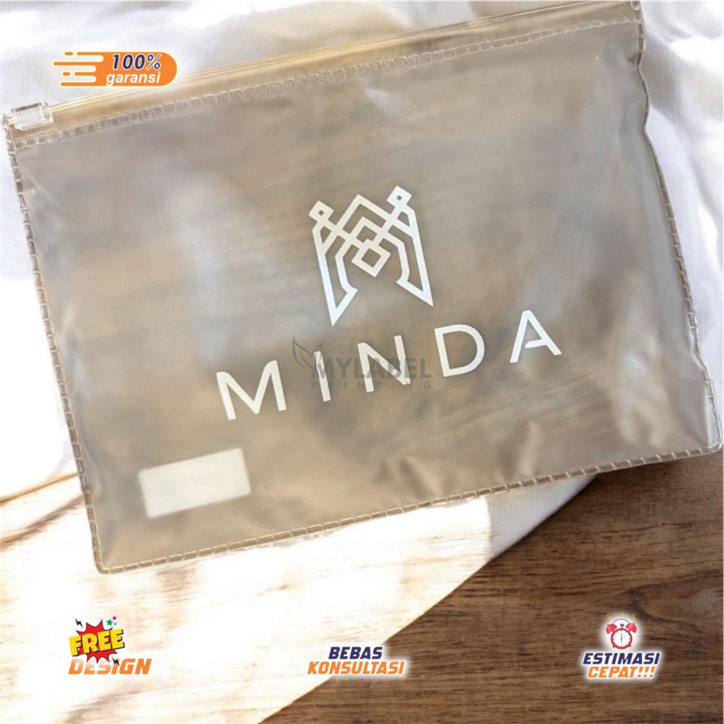 Mylabel Plastik zipper mika plastik packaging /custom packaging / packaging murah /plastik tas / pac