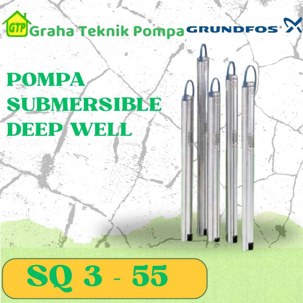 GRUNDFOS SQ 3 - 55 POMPA SUBMERSIBLE DEEP WEEL