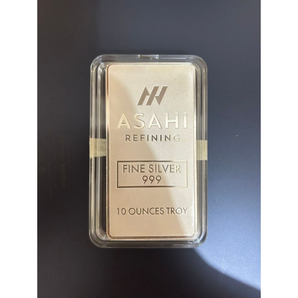 Silver Bar Perak Asahi perak batangan 10oz