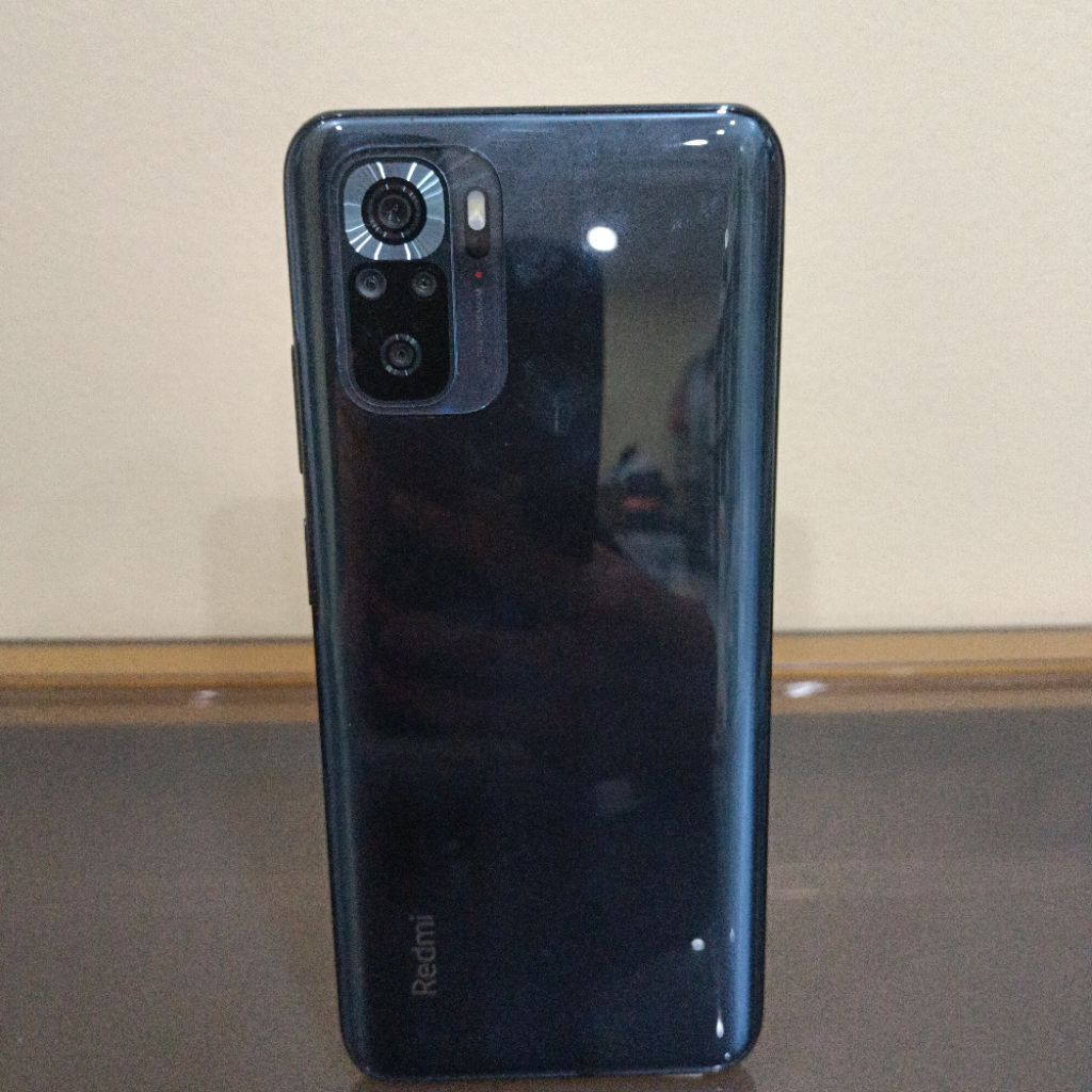 Handphone Redmi Note 10S Ram 6 128GB (Batangan, Tanpa Charger)