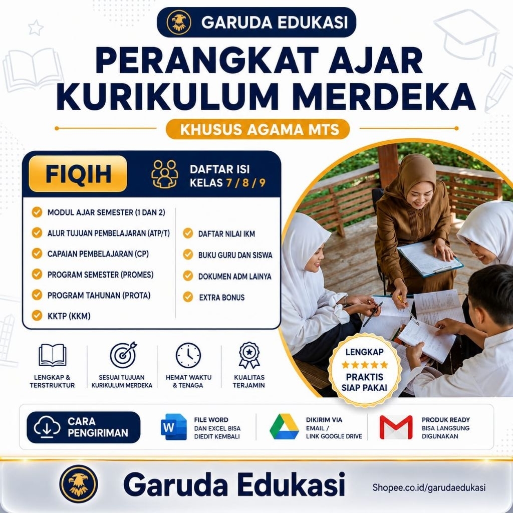 Full Materi [PAG_SMP] Kurmer Fiqih SMP/Mts Kelas 7-9 Terlengkap