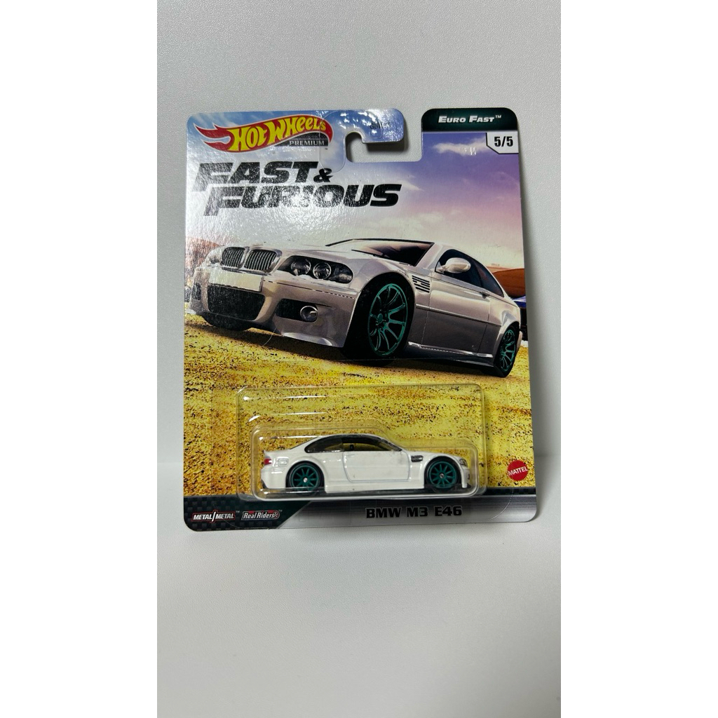 Hotwheels premium fast & furious BMW M3 E46