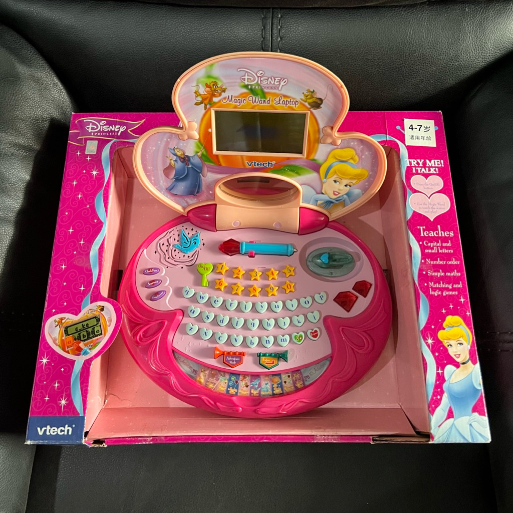 [ NEW ] Original VTECH Disney Magic Wand Laptop