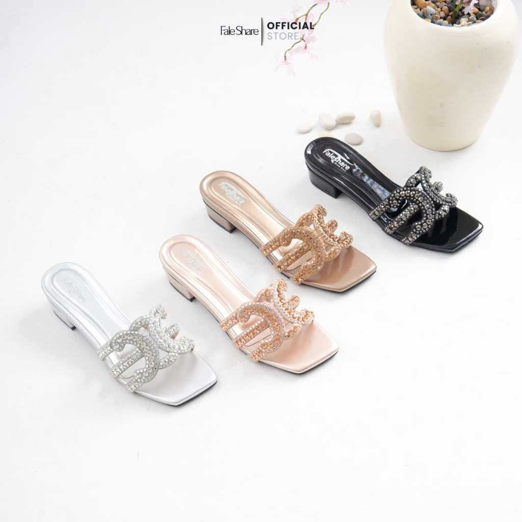 Sandal Wanita Hells Hak Tahu 3cm TPR-02