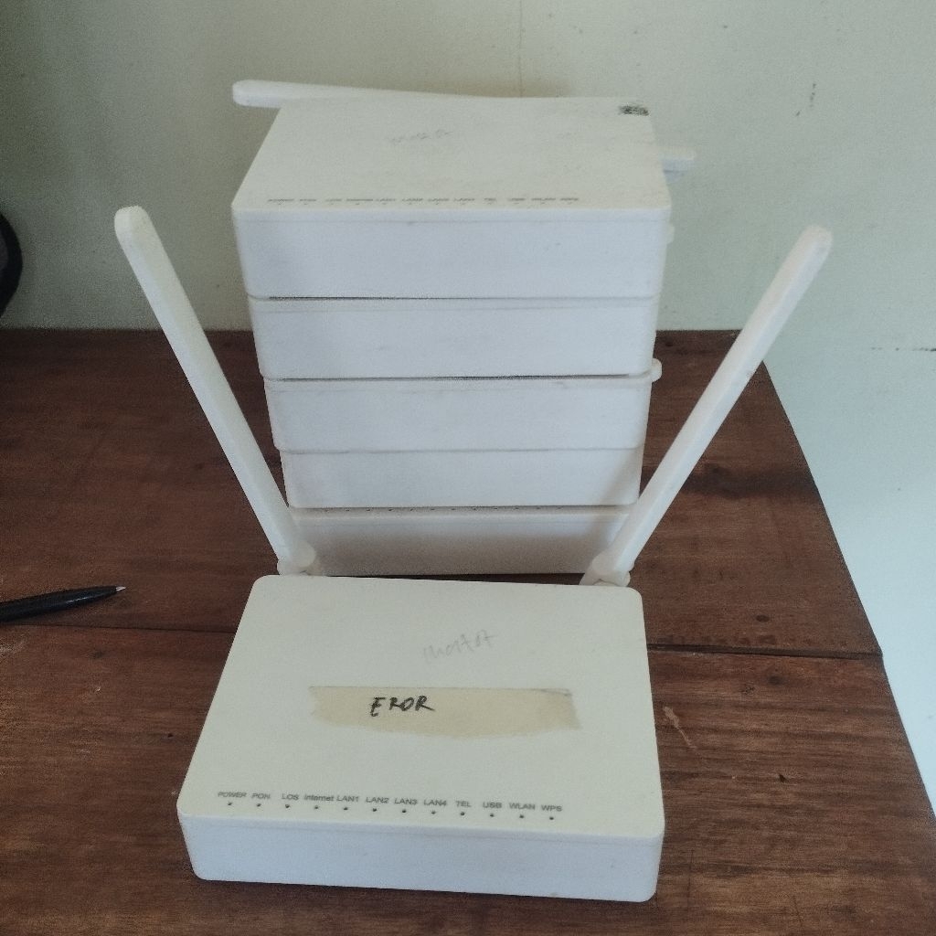 MATOT ALIAS MATI TOTAL Modem ONT XPON GPON EPON Onu ZX-F663NV3a Router Wifi Bahan Servis Tanpa Adapt