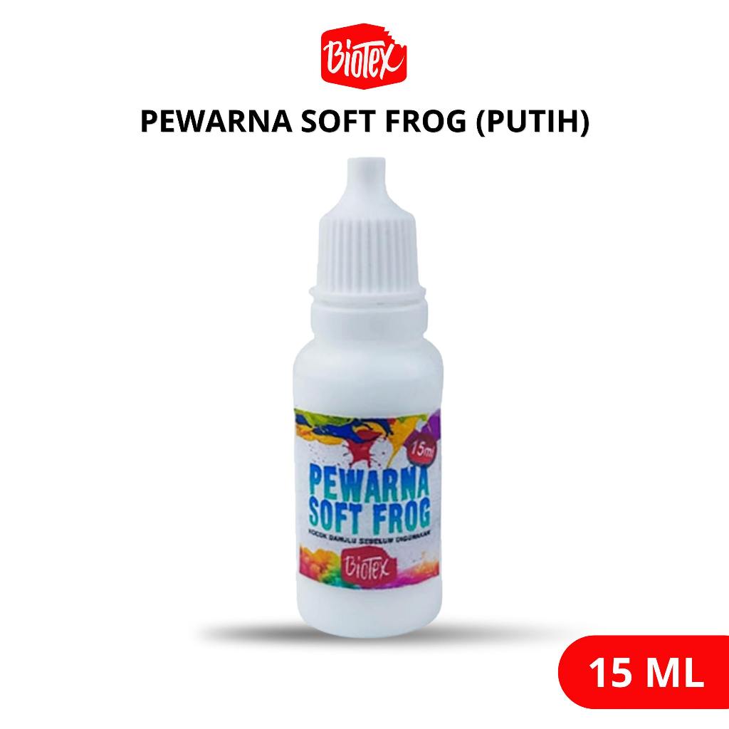 Biotex PEWARNA LATEKS 15 ML PUTIH - Latex Latek Soft Frog Sofrog