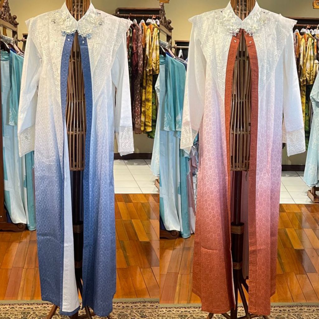 Long Outer Viscos + Renda + Payet by Dian Pelangi ORIGINAL Cardigan Bolero Kardigan Mantel Cardi Out