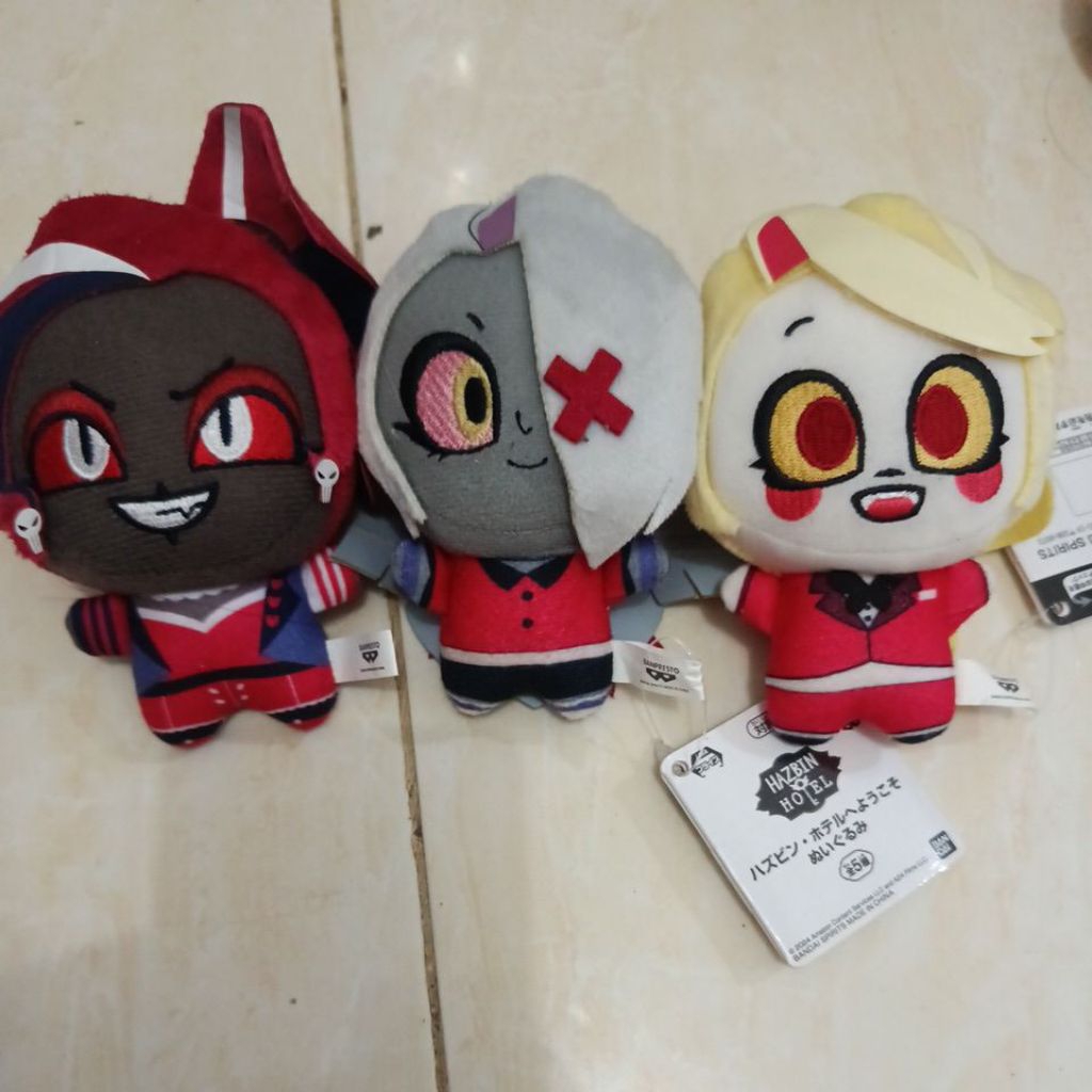 Hazbin hotel chibigurumi official Charlie morningstar Vaggie