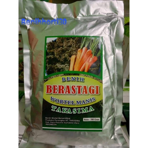 Benih Wortel Manis Berastagi TAKASIMA 500 gram