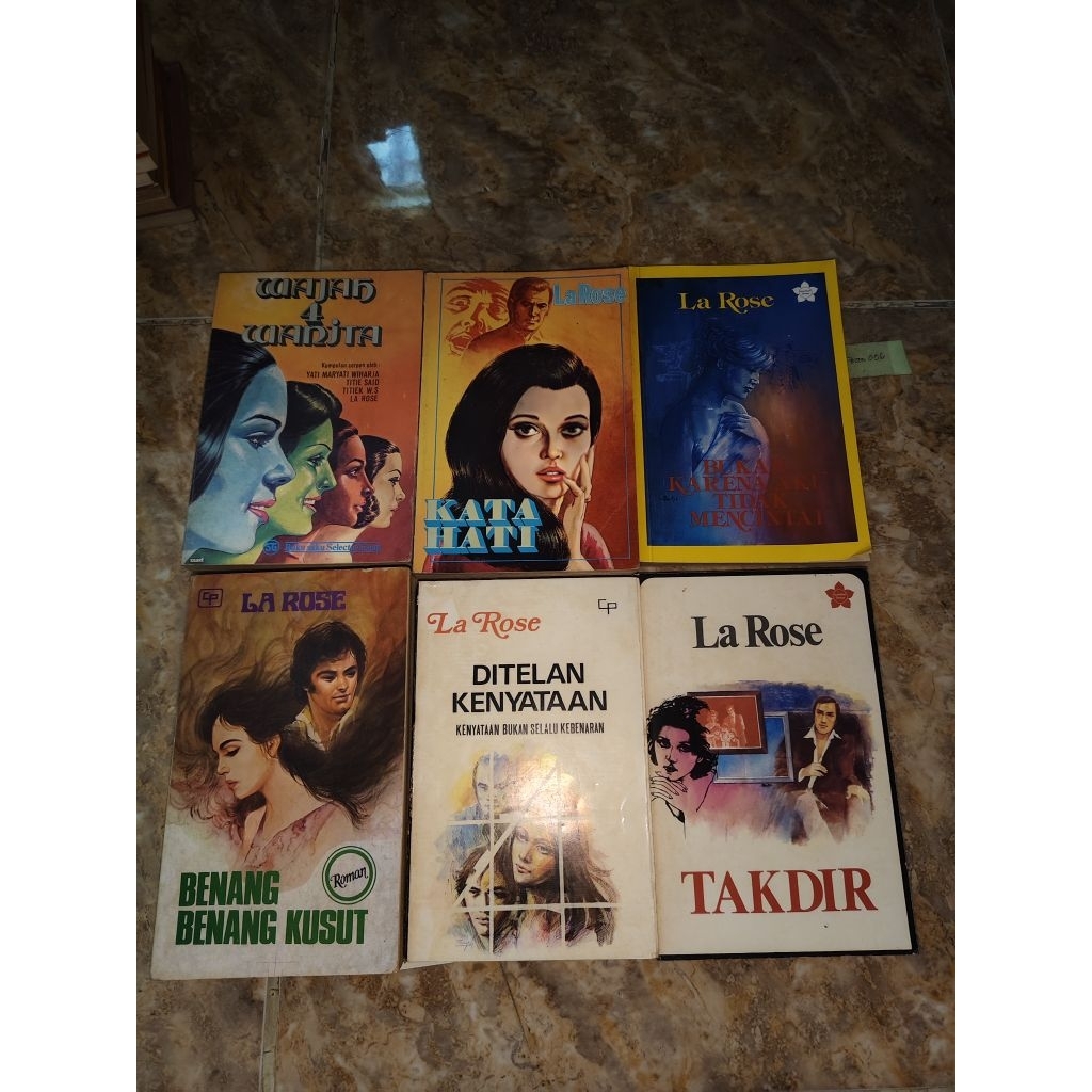 NOVEL LAWAS LA ROSE - CABUTAN (BEBAS PILIH)