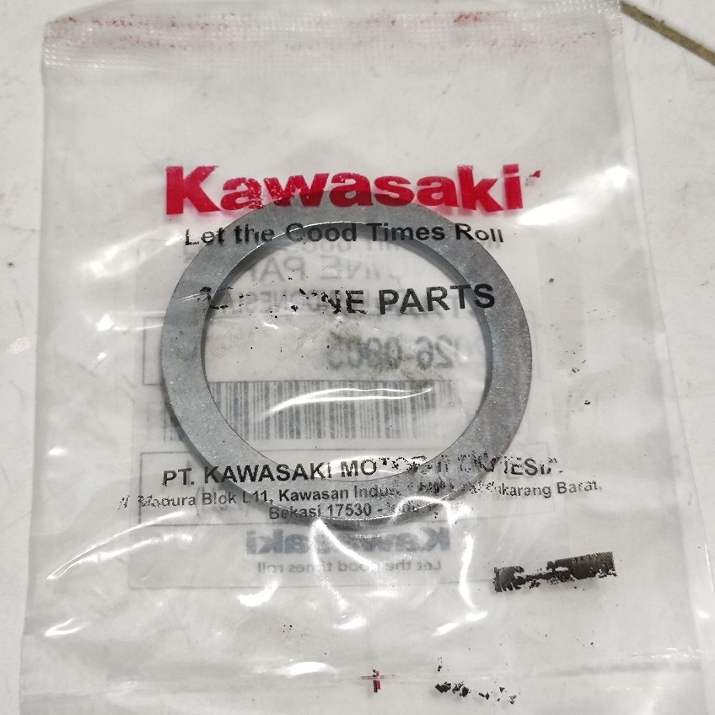 Ring Backup Tatakan Seal Shock Upside Down USD Spacer Outer Tube ZX25 ZX25R ZX25RR Ori - Original Ka