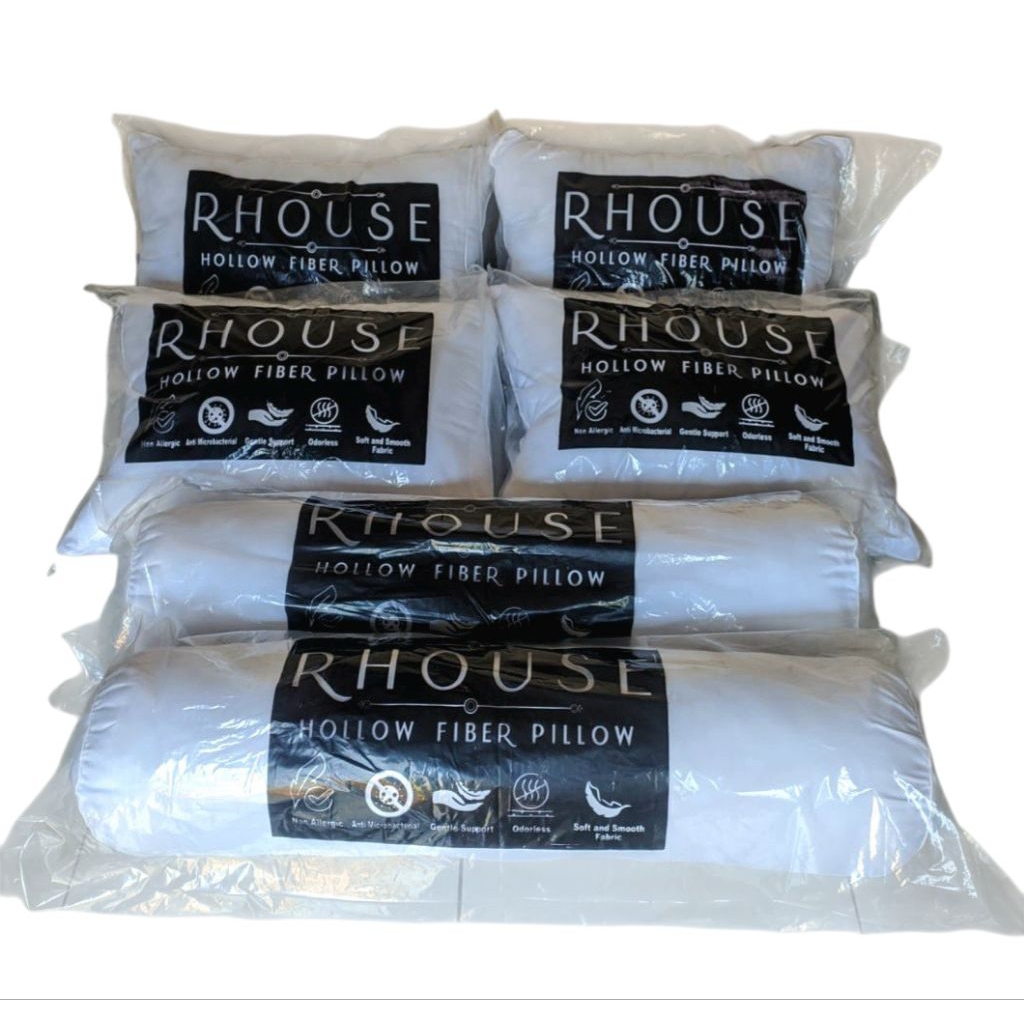 Paket bantal dan guling silikon/paket bantal guling silikon asli
