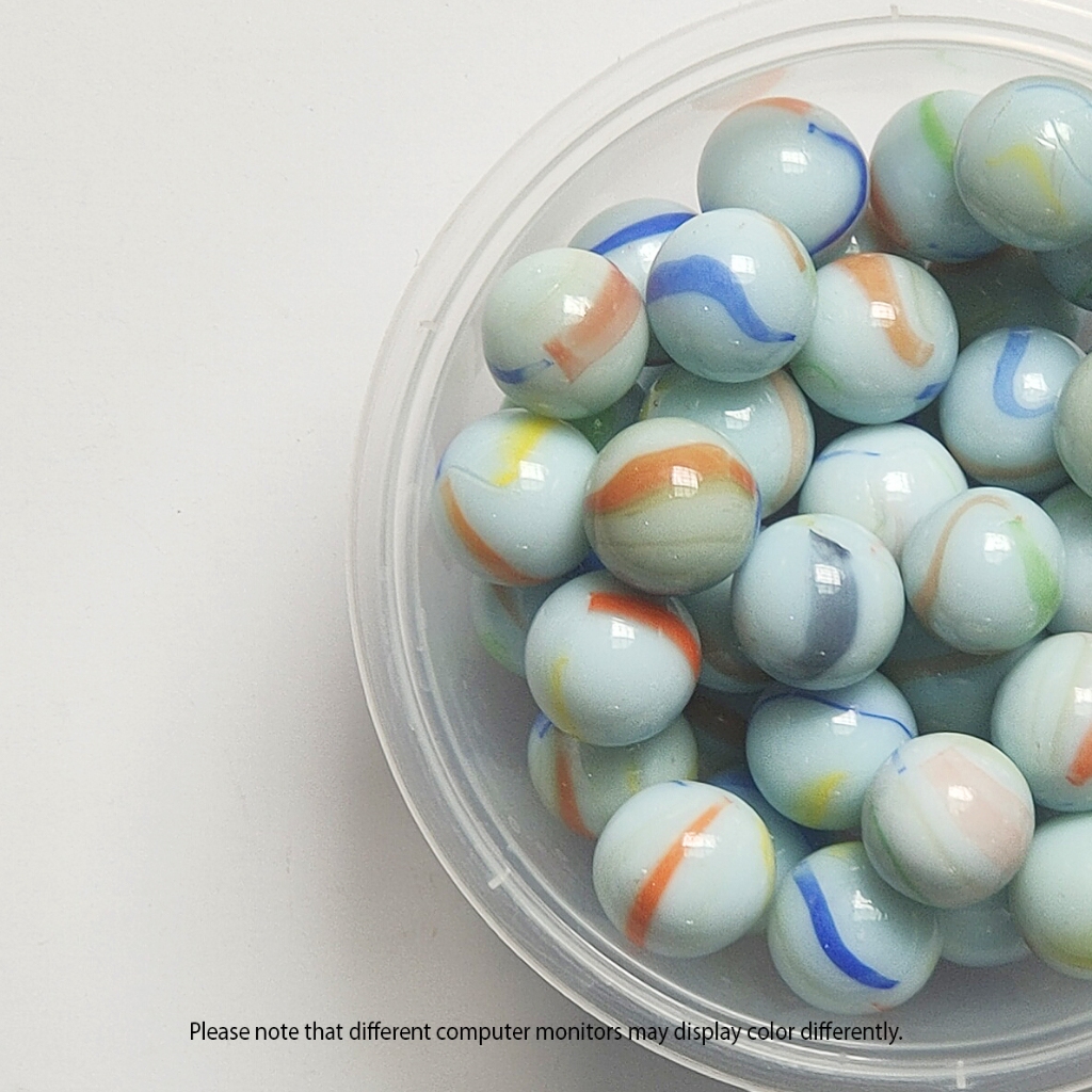 Mainan Kelereng Gundu Kleci Marbles Susu Putih Kecil isi 50 Murah Aman untuk Anak Kualitas Bagus