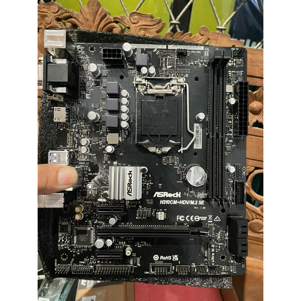 Mobo Asrock H310CM-HDV/M.2 SE