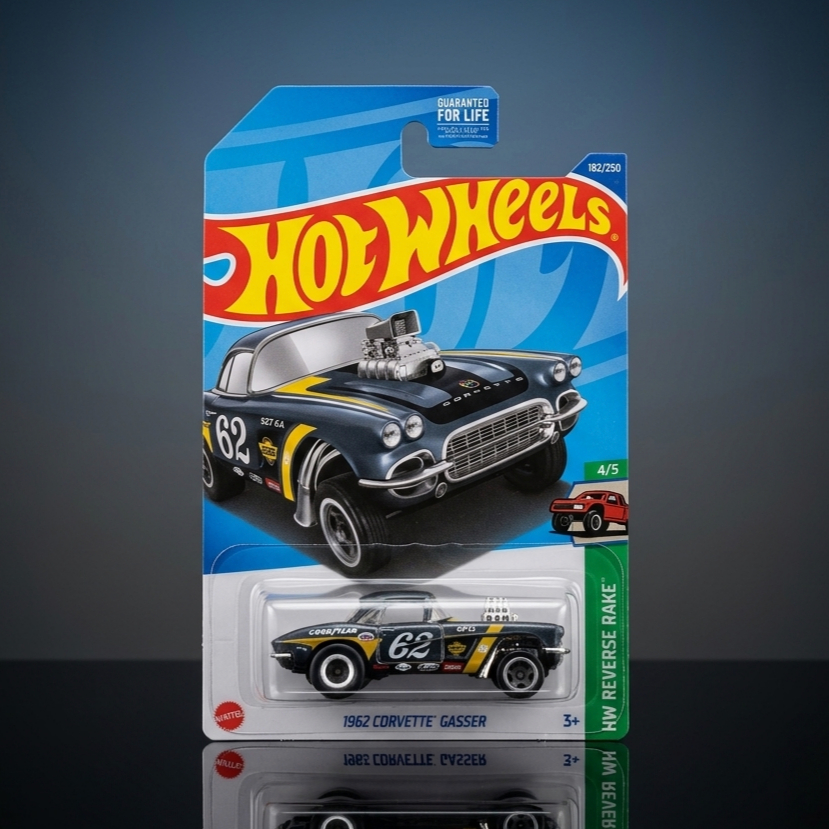 [Free Protect] Hot Wheels '62 Corvette Gasser Super Treasure Hunt