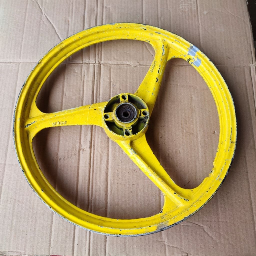 velg depan palang 3 sprint ring 17 ukuran 140 normal semua layak pakai seperti difoto atau video