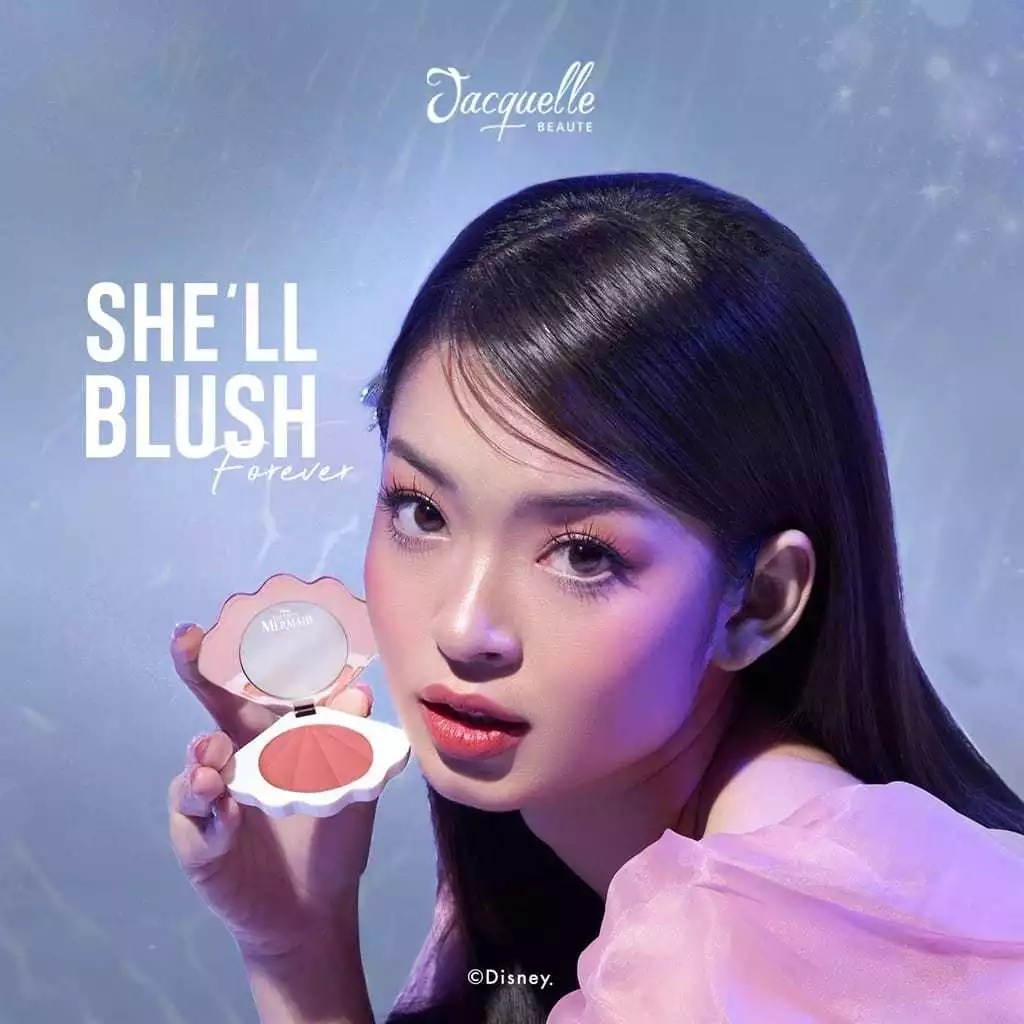 NED Jacquelle She’ll Blush Forever (Ariel Shell) – Natural & Soft Pressed Powder Blush in Matte Fini