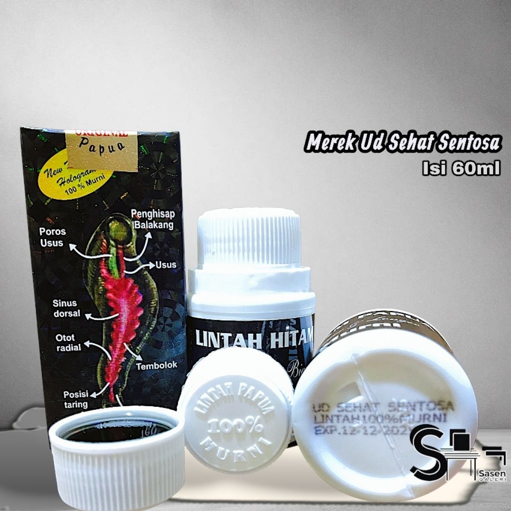 LINTAH SEHAT SENTOSA Lintah Sehat Sentosa Original Isi 60ml Minyak Lintah Merk Sehat Sentosa
