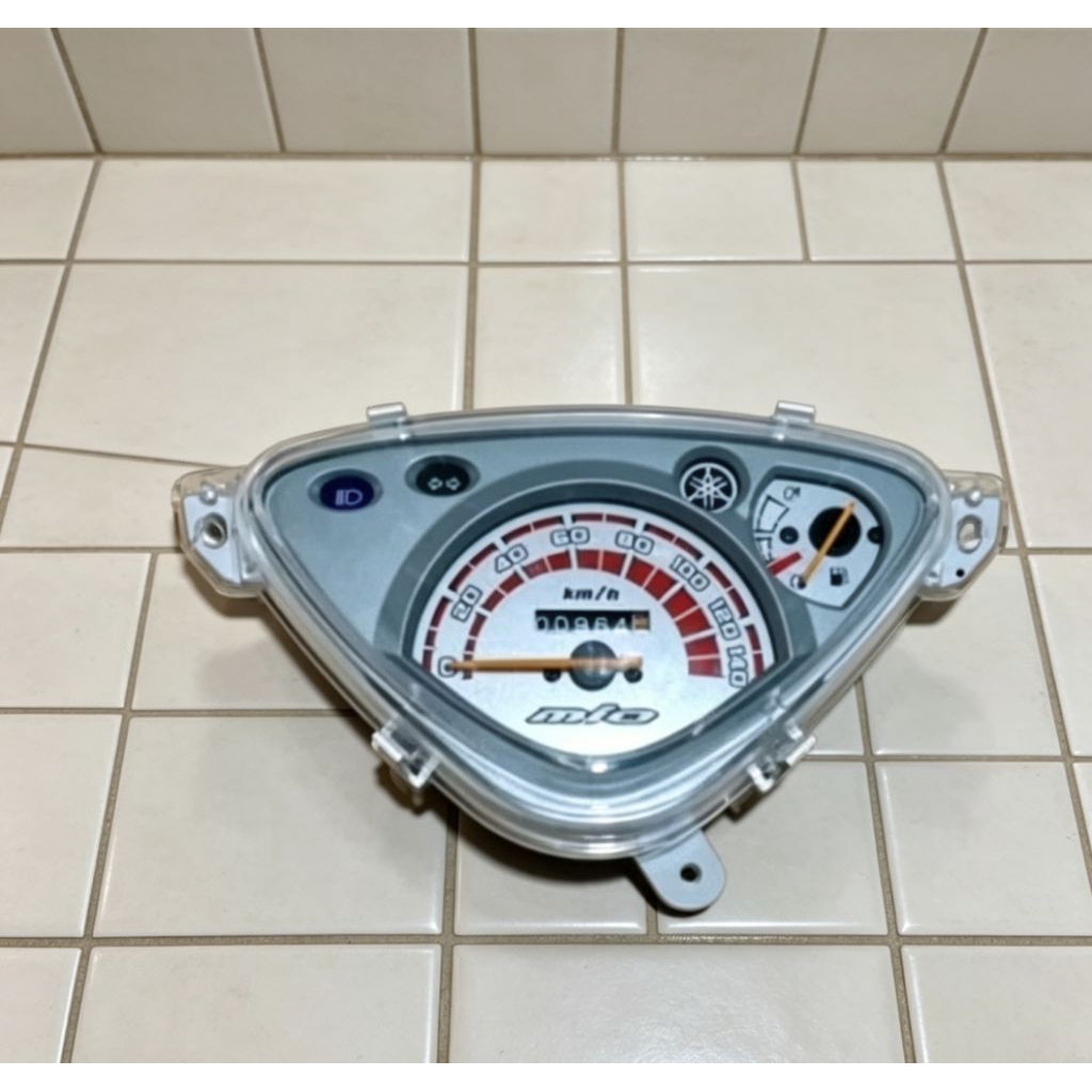spidometer Mio sporti Mio smail/sporty castum Lis merah Lis biru second original copotan