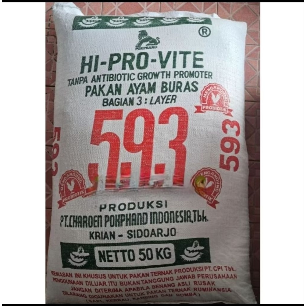 Hi pro vite pur ayam bangkok betina 593 pakan ayam bangkok