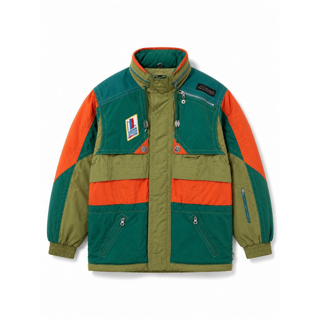 Vtg Mizuno Slovenija Skiteam Alpine 1993 Snowboard Colorblock Outdoor Jacket