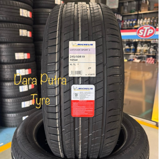 ban mobil 245 50 19 michelin latitude sport 3 ZP ( Run Flat Tire )  245/50 R19 105W Michelin Latitud