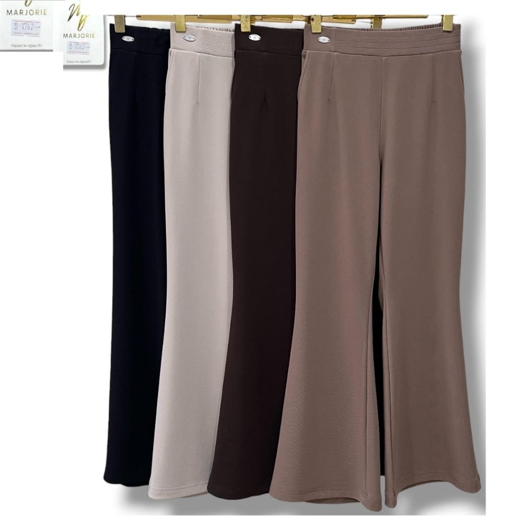 Celana Cutbray MJ Marjorie Tensel Twill Wanita Kerja Casual