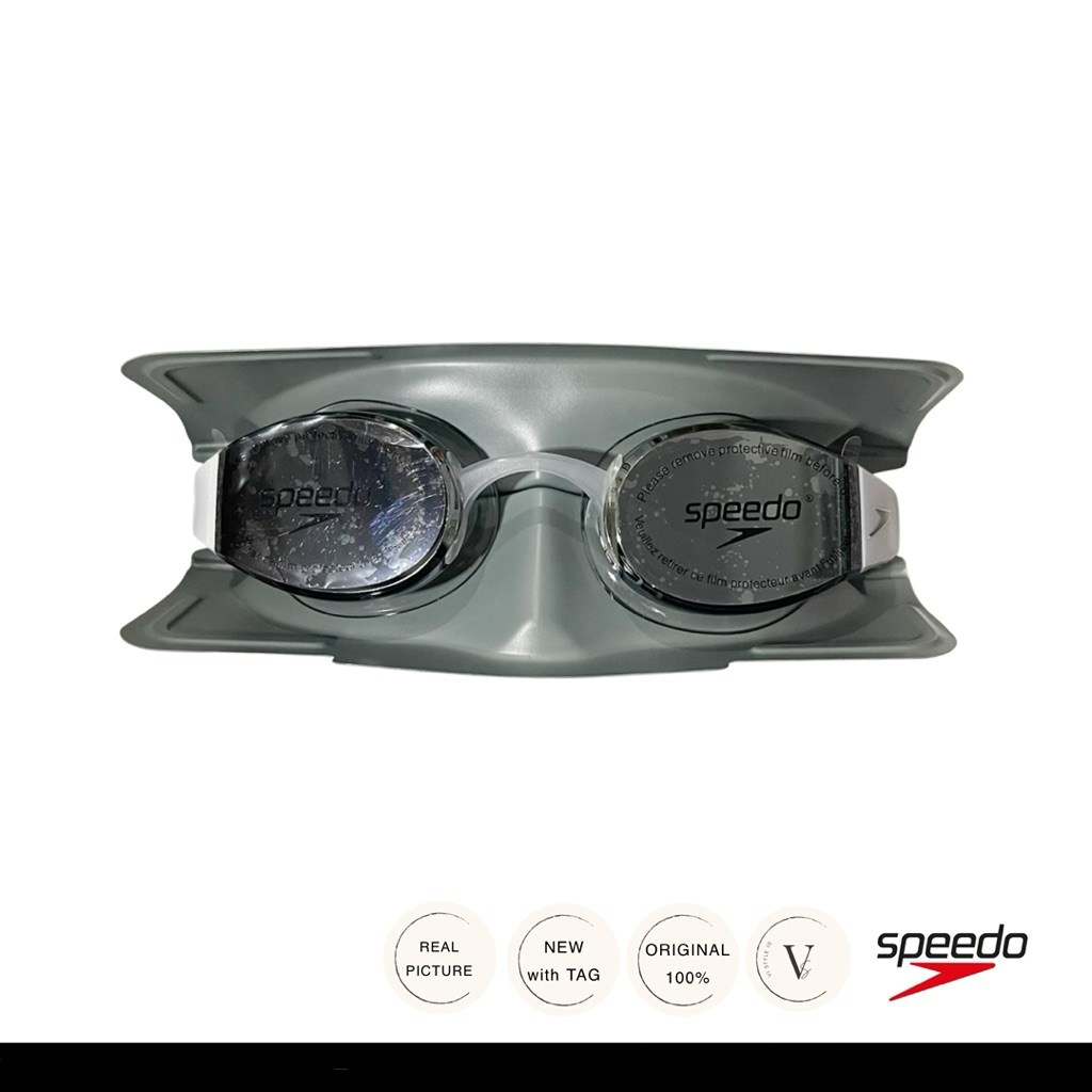 Speedo kacamata  Renang kacamata renang Dewasa Putih Kacamata Renang Speedo Original 100%