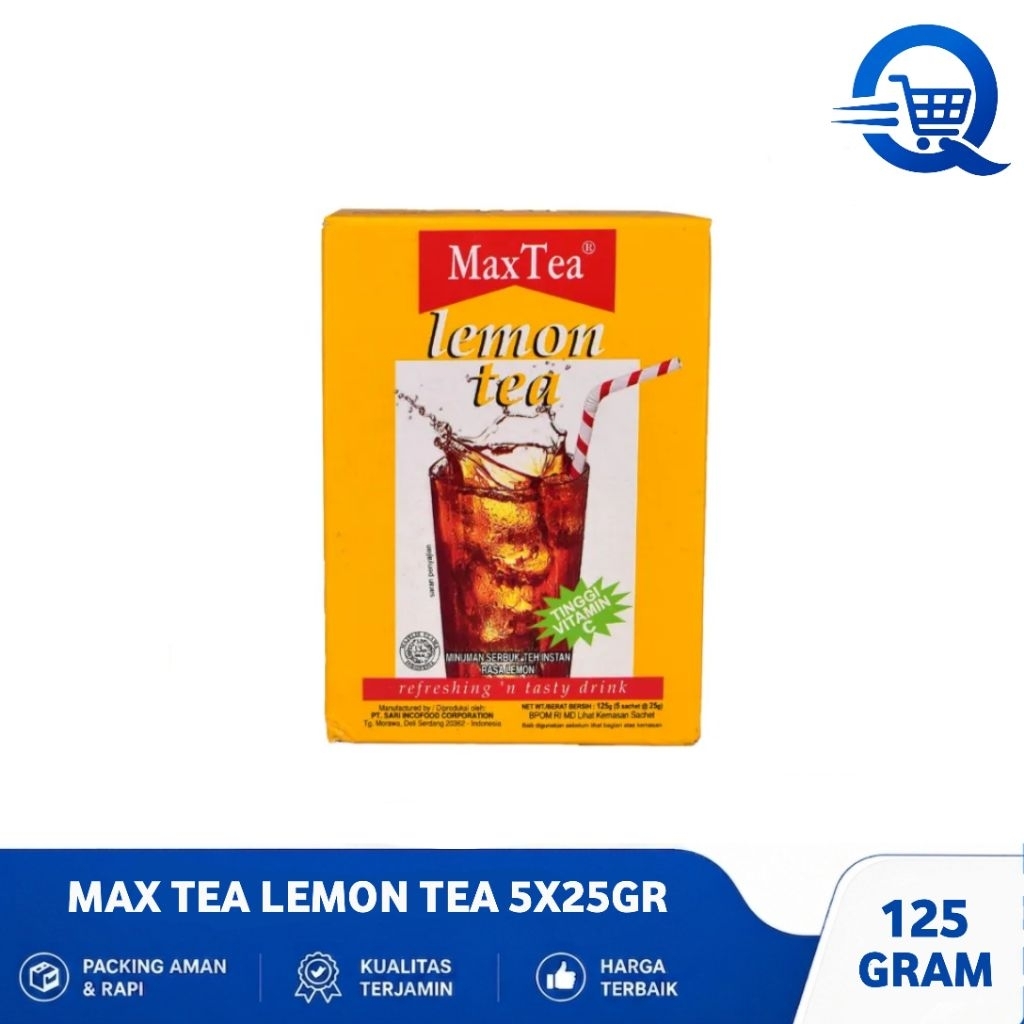Harga MAX TEA Lemon TEA 5 Sachet Terbaru Jun 2026 | BigGo Indonesia